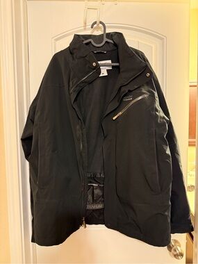 Columbia Titanium Men's Black Performance Waterproof Jacket